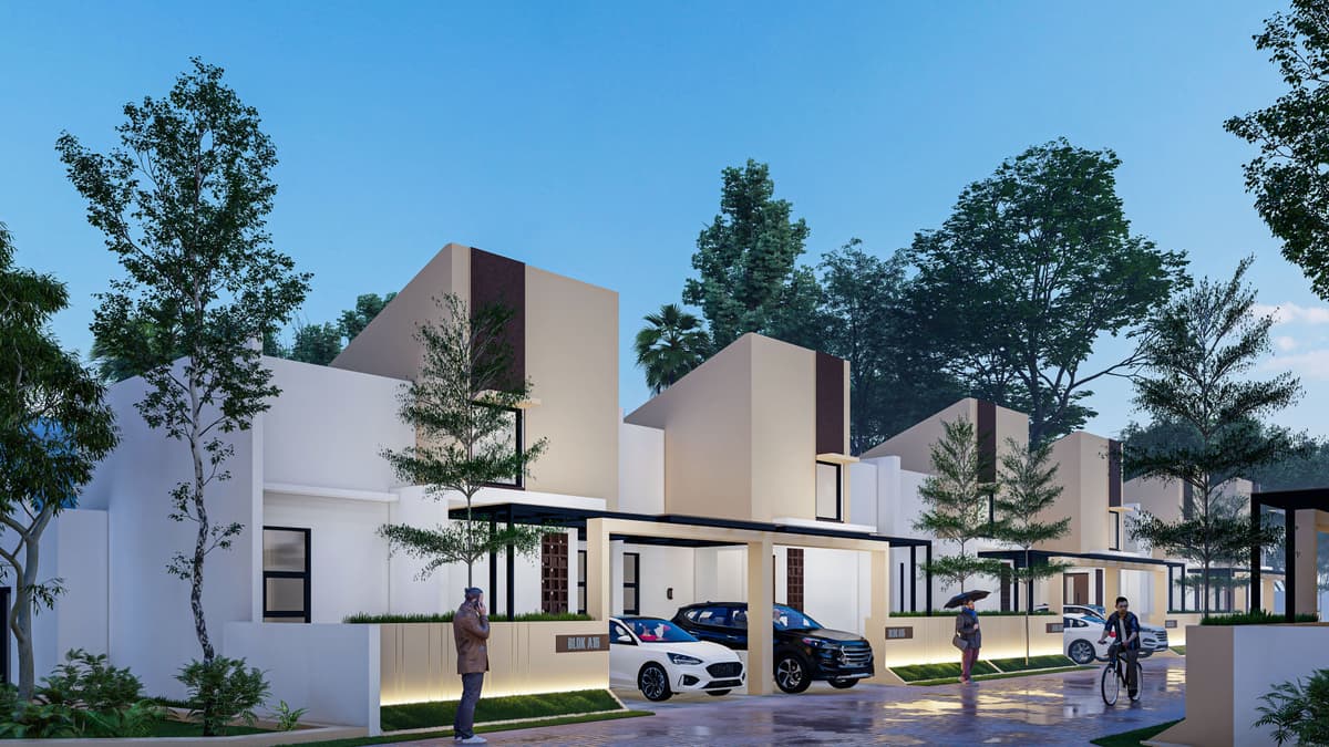 Modern luxury home exterior